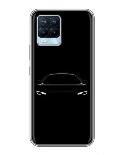 Чехол для Realme 8 с картинкой «Взгляд Audi в темноте» Чехол для Realme 8 с картинкой «Взгляд Audi в темноте»