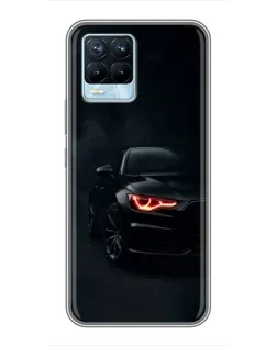 Чехол для Realme 8 с картинкой «Audi — хищный взгляд»