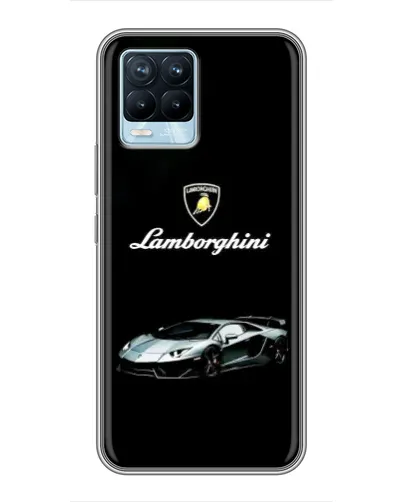 Чехол для Realme 8 с картинкой «Логотип Lamborghini классика» Чехол для Realme 8 с картинкой «Логотип Lamborghini классика»