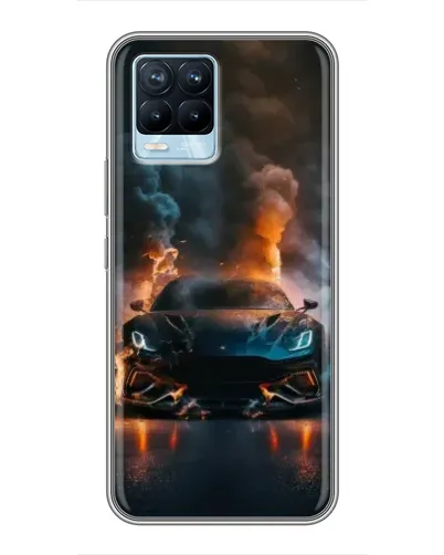 Чехол для Realme 8 с картинкой «Lamborghini дымная эстетика» Чехол для Realme 8 с картинкой «Lamborghini дымная эстетика»