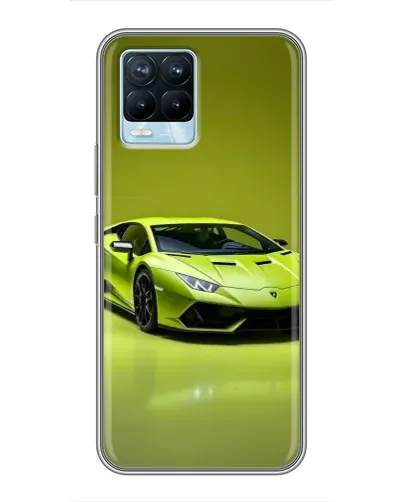 Чехол для Realme 8 с картинкой «Салатовый Lamborghini Huracan» Чехол для Realme 8 с картинкой «Салатовый Lamborghini Huracan»