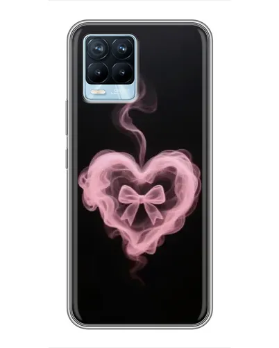 Чехол для Realme 8 с картинкой «Дымчатое сердце» Чехол для Realme 8 с картинкой «Дымчатое сердце»