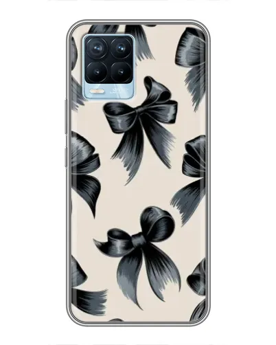 Чехол для Realme 8 с картинкой «Банты Coquette» Чехол для Realme 8 с картинкой «Банты Coquette»