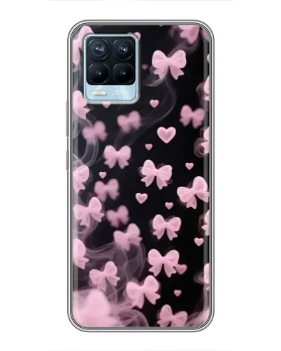 Чехол для Realme 8 с картинкой «Неоновое кружево» Чехол для Realme 8 с картинкой «Неоновое кружево»