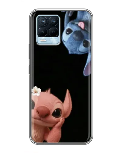 Чехол для Realme 8 с картинкой «Фиолетовый туман роз»
