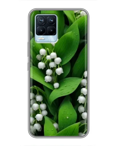 Чехол для Realme 8 с картинкой «Ландыши в зелени» Чехол для Realme 8 с картинкой «Ландыши в зелени»