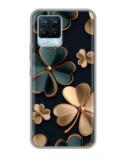 Чехол для Realme 8 с картинкой «Клевер в золоте» Чехол для Realme 8 с картинкой «Клевер в золоте»