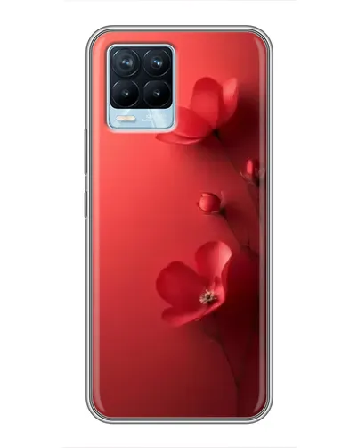Чехол для Realme 8 с картинкой «Маковые соцветия» Чехол для Realme 8 с картинкой «Маковые соцветия»
