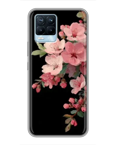 Чехол для Realme 8 с картинкой «Розовая ветка сакуры» Чехол для Realme 8 с картинкой «Розовая ветка сакуры»