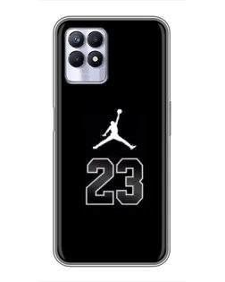 Чохол для Realme 8i з картинкою «Jordan Flight 23»