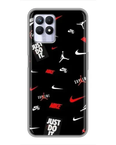 Чохол для Realme 8i з картинкою «Nike Mix Pattern» Чохол для Realme 8i з картинкою «Nike Mix Pattern»