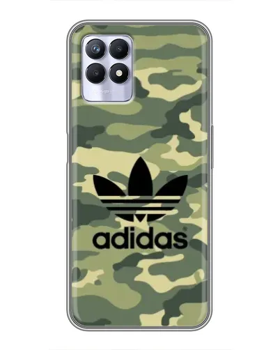Чехол для Realme 8i с картинкой «Милитари стиль Adidas» Чехол для Realme 8i с картинкой «Милитари стиль Adidas»