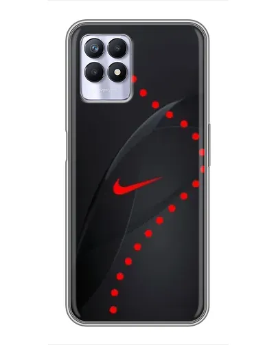 Чехол для Realme 8i с картинкой «Абстрактный дизайн Nike» Чехол для Realme 8i с картинкой «Абстрактный дизайн Nike»