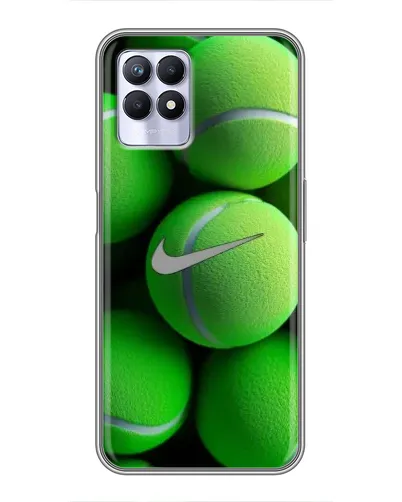 Чехол для Realme 8i с картинкой «Теннисные мячи Найк» Чехол для Realme 8i с картинкой «Теннисные мячи Найк»