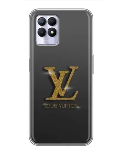 Чехол для Realme 8i с картинкой «Градиент Louis Vuitton»