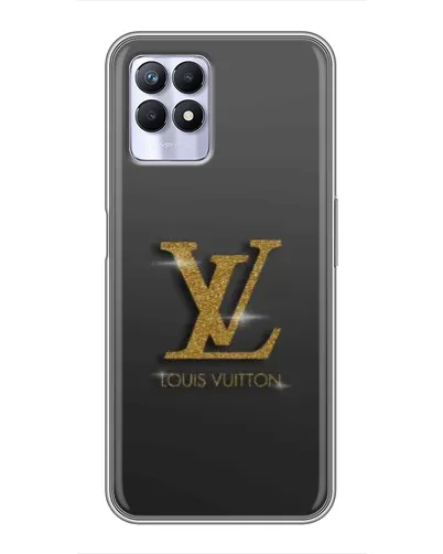 Чехол для Realme 8i с картинкой «Градиент Louis Vuitton»