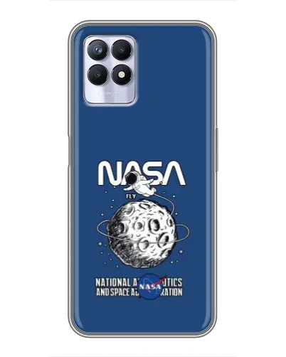 Чохол для Realme 8i з картинкою «NASA — місячна місія» Чохол для Realme 8i з картинкою «NASA — місячна місія»