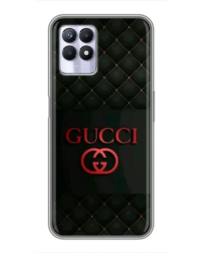 Чехол для Realme 8i с картинкой «Gucci — стеганый черный»