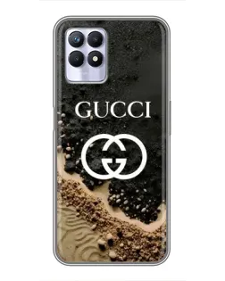 Чехол для Realme 8i с картинкой «Gucci — песчаные дюны»