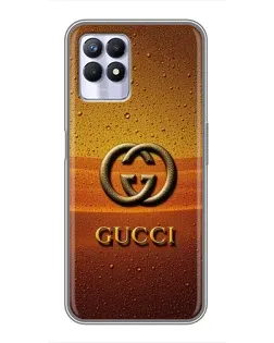 Чехол для Realme 8i с картинкой «Gucci — солнечный градиент»