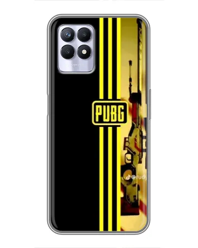 Чехол для Realme 8i с картинкой «PUBG — камуфляжный шлем»