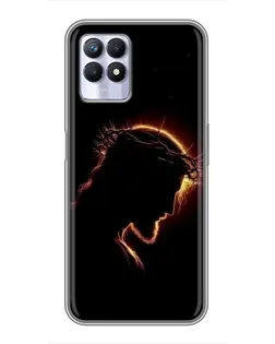 Чехол для Realme 8i с картинкой «Терновый венец»