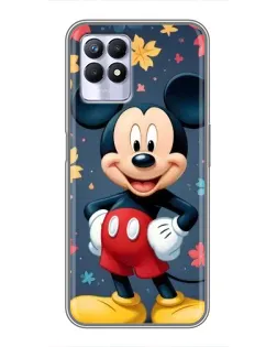 Чехол для Realme 8i с картинкой «Осенний Mickey Mouse»