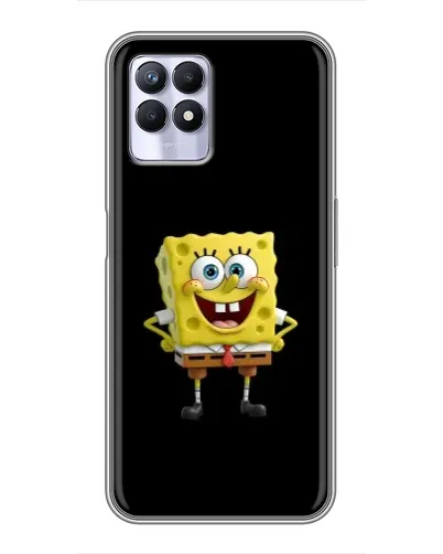 Чехол для Realme 8i с картинкой «Классический Губка Боб»