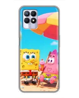 Чехол для Realme 8i с картинкой «Отдых на пляже» Чехол для Realme 8i с картинкой «Отдых на пляже»