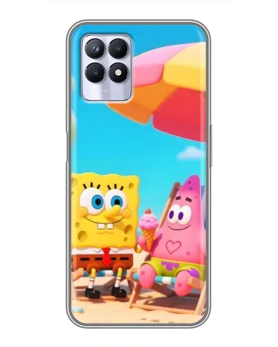 Чехол для Realme 8i с картинкой «Отдых на пляже» Чехол для Realme 8i с картинкой «Отдых на пляже»