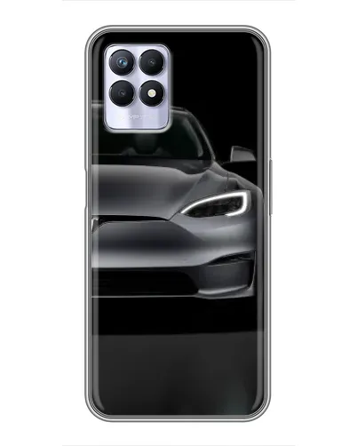 Чехол для Realme 8i с картинкой «Tesla Model S Look»
