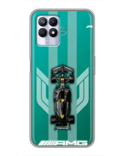 Чехол для Realme 8i с картинкой «Mercedes AMG Petronas»