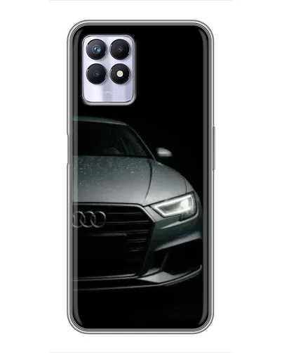 Чехол для Realme 8i с картинкой «Audi — детализация кузова» Чехол для Realme 8i с картинкой «Audi — детализация кузова»