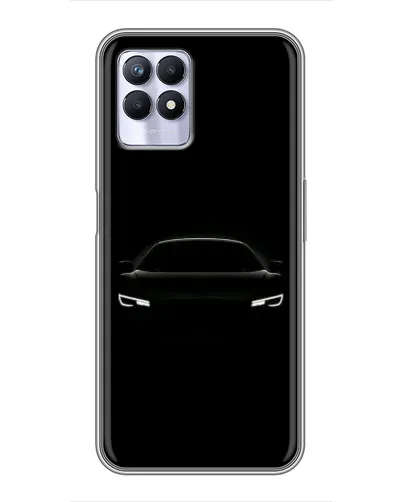 Чехол для Realme 8i с картинкой «Взгляд Audi в темноте» Чехол для Realme 8i с картинкой «Взгляд Audi в темноте»