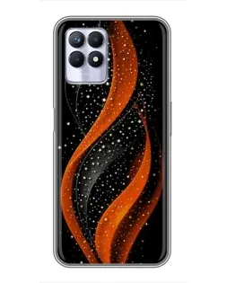 Чохол для Realme 8i з картинкою «Вогняна зоряна хвиля»