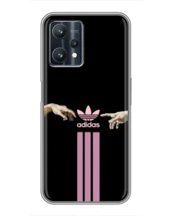 Чехол для Realme 9 Pro Plus с картинкой «Adidas Hands»