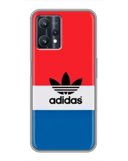 Чехол для Realme 9 Pro Plus с картинкой «Adidas Retro Block»