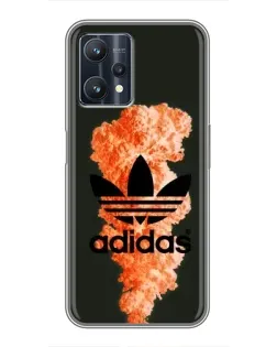 Чехол для Realme 9 Pro Plus с картинкой «Adidas Classic White»
