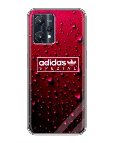 Чехол для Realme 9 Pro Plus с картинкой «Adidas Gold Marble»