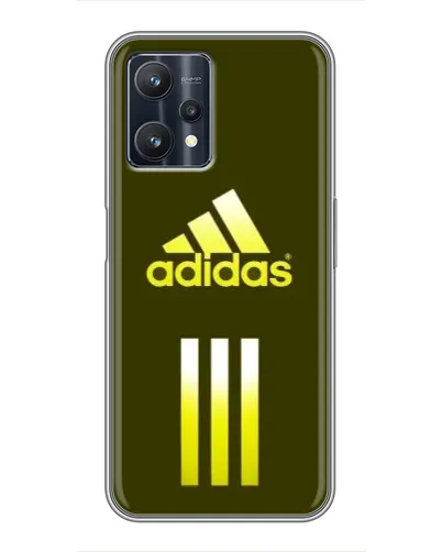 Чехол для Realme 9 Pro Plus с картинкой «Оливковый градиент Adidas»
