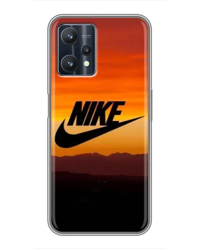 Чехол для Realme 9 Pro Plus с картинкой «Nike — вечерний горизонт»