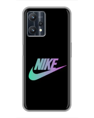 Чехол для Realme 9 Pro Plus с картинкой «Nike — городская ночь»