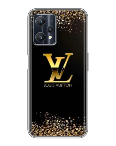 Чохол для Realme 9 Pro Plus з картинкою «LV — золоті іскри»