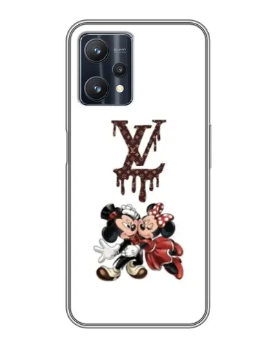 Чохол для Realme 9 Pro Plus з картинкою «LV та Міккі Маус»