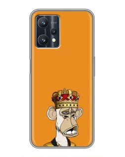 Чехол для Realme 9 Pro Plus с картинкой «Золотая обезьяна Bored Ape»