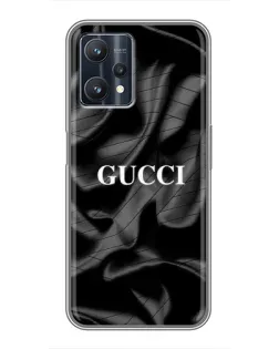 Чехол для Realme 9 Pro Plus с картинкой «Gucci — шелковые волны»