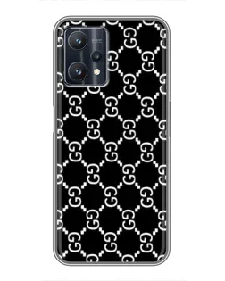 Чехол для Realme 9 Pro Plus с картинкой «Gucci — сетчатый паттерн»