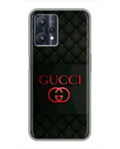 Чехол для Realme 9 Pro Plus с картинкой «Gucci — стеганый черный»