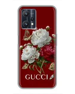 Чехол для Realme 9 Pro Plus с картинкой «Gucci —  сад»