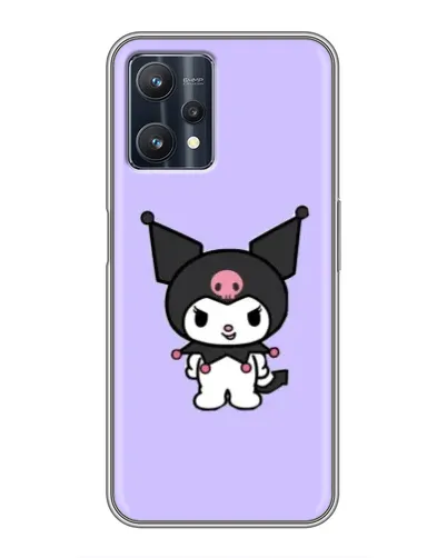 Чехол для Realme 9 Pro Plus с картинкой «Kuromi — нежный фиолетовый»